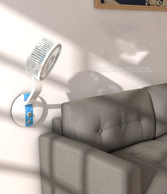 Protable ミニ小型 リチャージ可能な手扇 LEDライトと調整速度