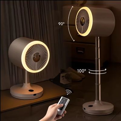 電力源 usb リチャージ可能な床立扇風機 軽量ポータブル デスクテーブル扇風機