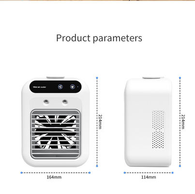 シルクスクリーン印刷 パーソナルスペースエアクーラー USB電源とマニュアルスイッチ制御