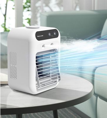 純重量700g 湿気補給器とUSB5V電源付きの携帯テーブル空気冷却扇