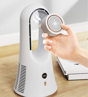 600g 電動扇風機 エアコン タワー扇風機 充電用 デスクトップ サイレント ホーム オフィス