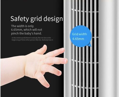 45W 電動 ブレードレスタワーファン オフィスと家庭冷却 NO アプリ制御