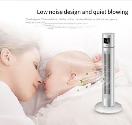 45W 電動 ブレードレスタワーファン オフィスと家庭冷却 NO アプリ制御