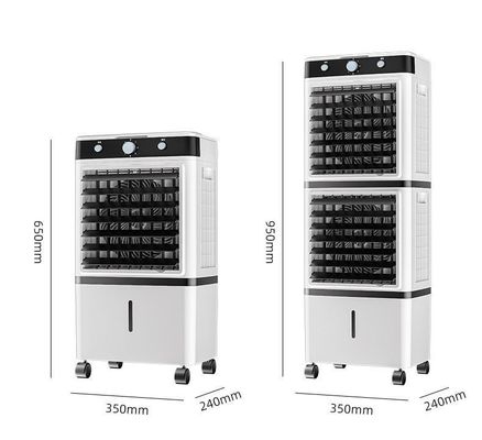 デジタル制御 ポータブル 14L 大きな水タンク 室内用蒸発式冷却機
