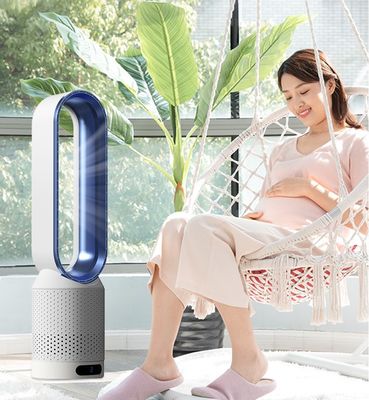 20インチ ブレードレス 空気循環扇 2時間タイマー 高さ調節可能なリモコンなし