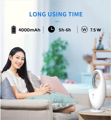 英語 オペレーティング言語 ミニUSB充電 デスクトップ ナイトライト扇風機 4000mAh バッテリー