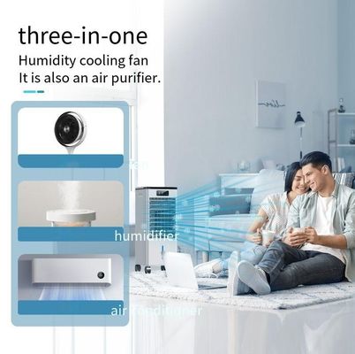 ポータブル 3 in 1 電動冷却扇 空気 スマート 空気浄化扇 水用空気冷却器