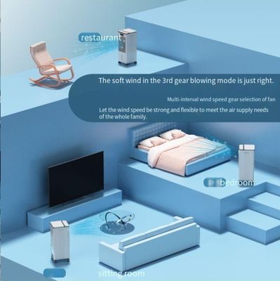 ポータブル 3 in 1 電動冷却扇 空気 スマート 空気浄化扇 水用空気冷却器