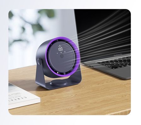 冷却ソリューション 2 in 1 タッチディスプレイ制御と5速度調整の電気テーブルファン
