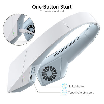3つの風速 ミニ充電式吊り上げネックファンで涼しく快適に