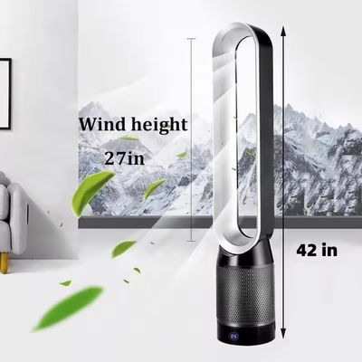 空気浄化器とパフォーマンスを持つ家庭用42インチ空気冷却ブレッドレスタワーファン