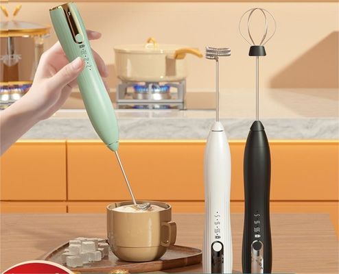 電動スポンダー ミニ ハンドヘルド ワイヤレス ミルカー コーヒー 電気 ミキサー エッグ ビッター