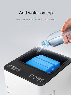 強力な電気エアコン扇風機 ポータブルモバイル蒸発式水冷却扇風機