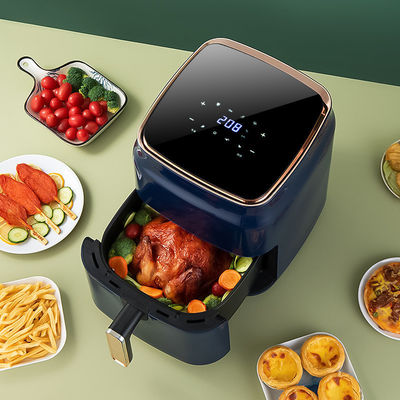 電動深揚げ器 ホットエア揚げ器 6L スマートタッチスクリーン カスタムオイルフリー アプリ制御