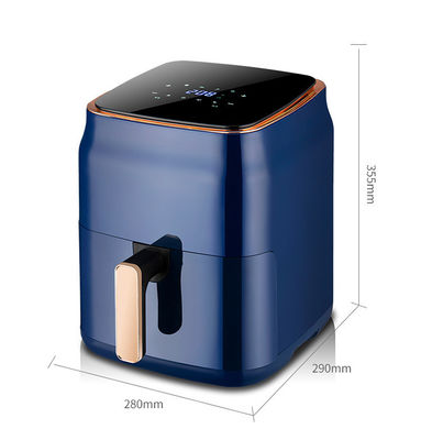電動深揚げ器 ホットエア揚げ器 6L スマートタッチスクリーン カスタムオイルフリー アプリ制御