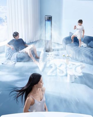フロア垂直移動氷霧エアコン 220V電圧とプライベートカビのファン