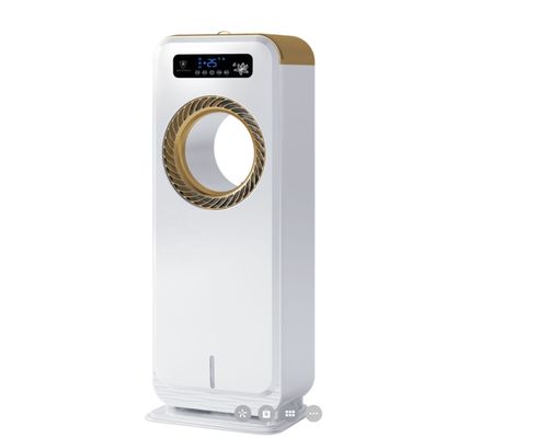 リモコンと葉のない霧噴霧扇付きのパーソナルモバイルウォーターエアコン