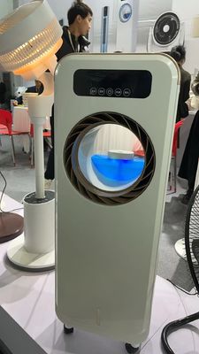 断れる洗える粉塵フィルターとタッチ制御の強力なスイングブレッドレス霧扇