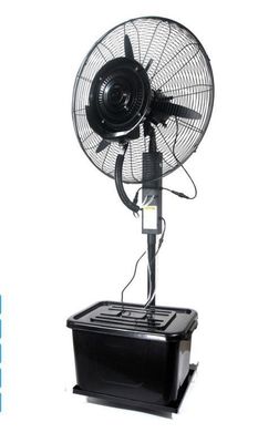 商業用電源 42L 水原子化 冷却床 リモコン付き電気扇風機
