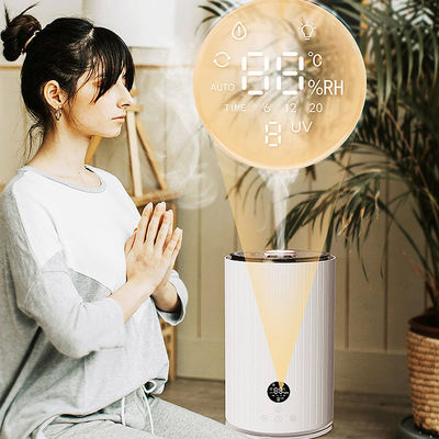 寝室のための大きな冷霧インペラー湿化器Oem 5L トップフィール 電子超音波