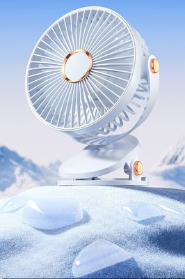 USB充電と壁掛け付きの電気6インチクリップファン 175*112*210MM寸法