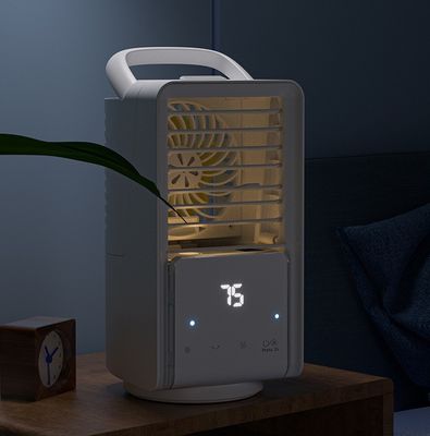 ポータブル 4000mAh エアファンクーラー ミニ電源 9W 小型エアコン 家用 充電可能