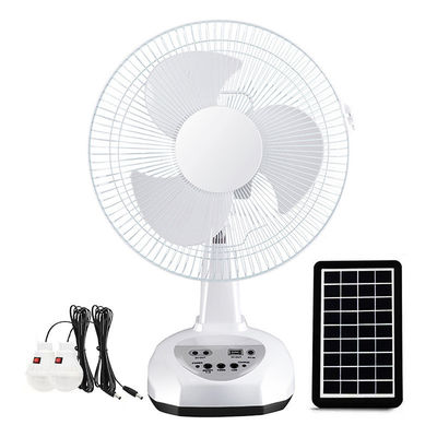 テーブルソーラーファン 12インチ 持続可能なクリーンエネルギーのための太陽光発電による省エネ扇風機