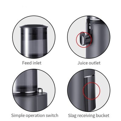 大口冷気圧 商業用果物ジューサー 多機能電気ジューサー 350W