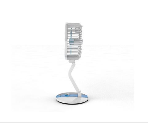 USB バッテリー充電 ポータブル 折りたたむテーブル扇風機 冷却空気機能と LED ライト
