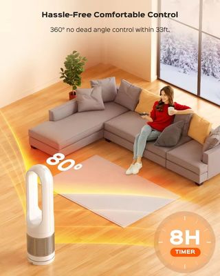 マルチ 3 in1 電動空気浄化器 家用冷却器とヒーター 18/46 インチ 床立