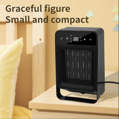 冬の家庭用 携帯式電気ヒーター 1100G リモートLCDタッチスクリーン付きの高速加熱