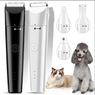 20*10*6.2cm 4 イン 1 USB リチャージ可能な犬猫用電気ペットグルーミングキット