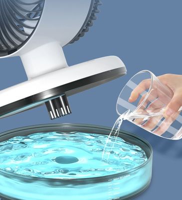 スプレー湿化器とUSB水冷却扇付きの家庭用ミニポータブルエアコン
