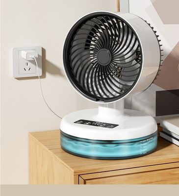 スプレー湿化器とUSB水冷却扇付きの家庭用ミニポータブルエアコン