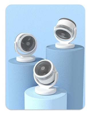 360°回転式ミニデスクトップタービンコンベクション換気機