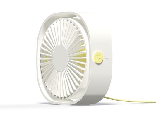 USB バッテリー充電 リチャージ可能 ミニファン ポータブルハンドヘルド冷却 129*122*52 mm