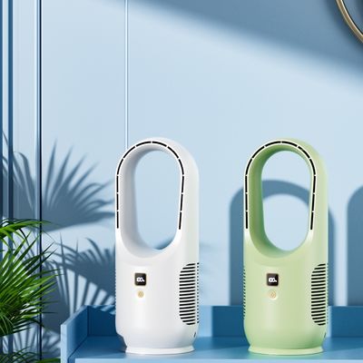 3H-6H 使用時間 電池駆動 デスクトップ ブレードレス扇風機 省エネ 冷却