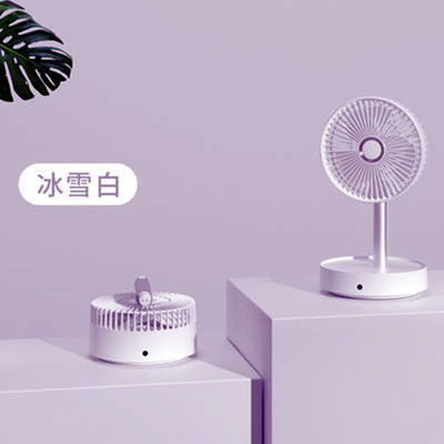 床設置 折りたたむポケット扇風機 空気供給のための調整可能な再充電機能