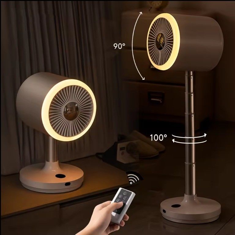 電力源 usb リチャージ可能な床立扇風機 軽量ポータブル デスクテーブル扇風機