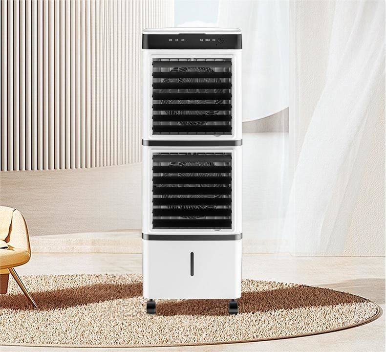 リモコン制御と220Vの電圧を持つ14Lダブルレイヤーポータブル蒸発式冷却機