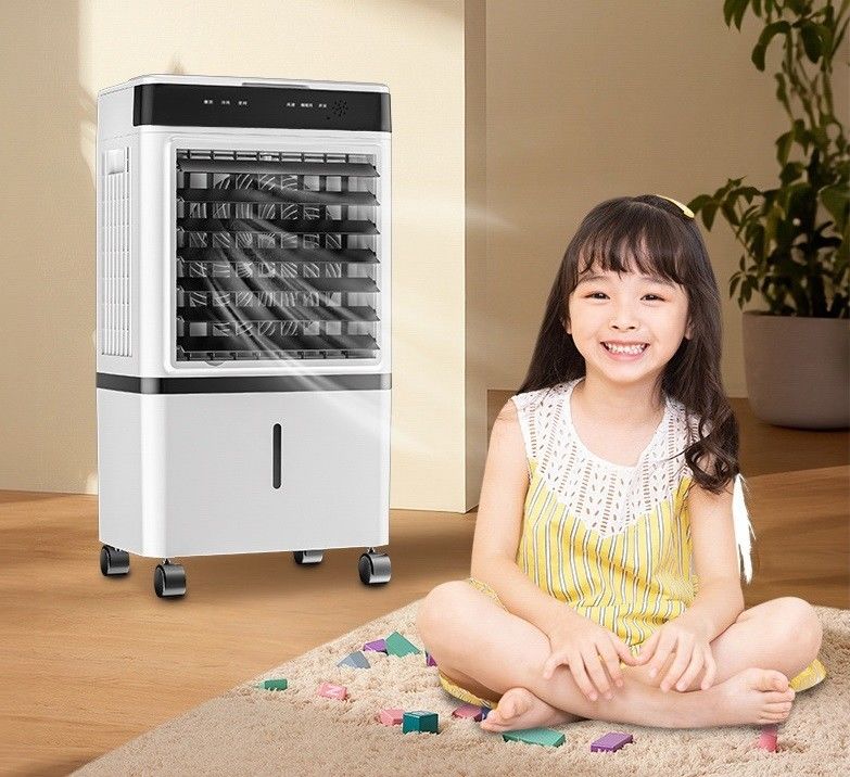 14L 大容量の冷却扇 12Hタイマー付き蒸発式冷却機 簡単にインストール