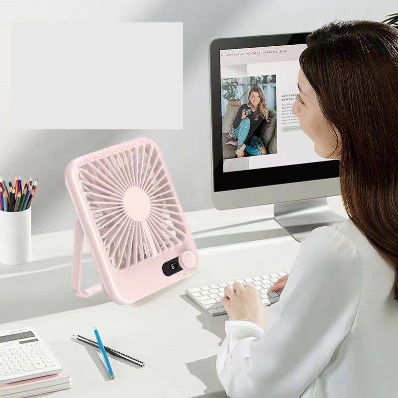 オフィス・ホーム用のポータブル ミニ冷却扇 リチャージ可能 小型折りたたみ可能な個人テーブル