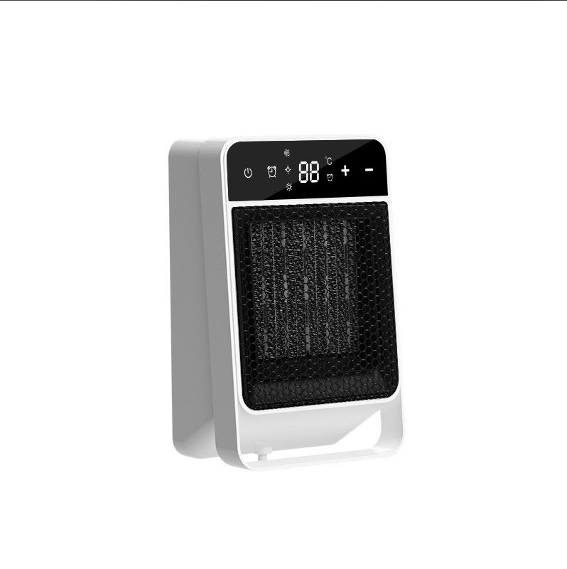 ABSポータブルデスクトップエアヒーター 室内寝室冬用扇風機 1500W PTC速熱